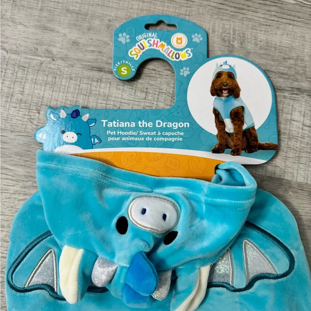 New Squishmallows Dragon‎ Dog Costume Small